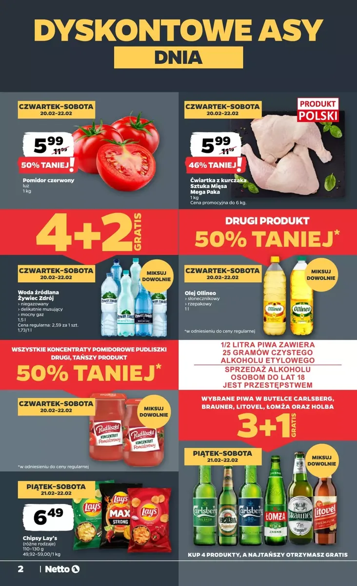 Gazetka Netto od 20.02.2025 💰 Oszczędzaj Więcej!